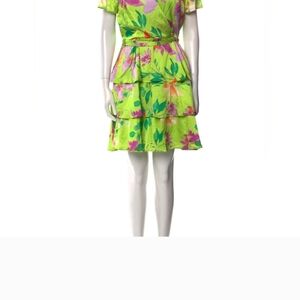 Nicole Miller Multicolor Floral Dress